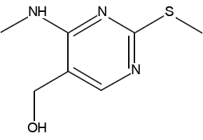 (4-(Methylamino)-2-(methylthio)pyrimidin-5-yl)methanol, 17759-30-7, undefined, 