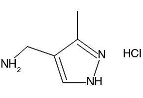 (3-Methyl-1h-pyrazol-4-yl)methanamine hydrochloride, 1208661-06-6, undefined, 