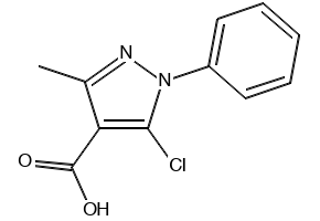 5-Chloro-3-methyl-1-phenyl-1H-pyrazole-4-carboxylic acid, 1140-38-1, undefined, 