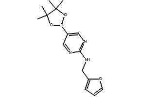 N-(Furan-2-ylmethyl)-5-(4,4,5,5-tetramethyl-1,3,2-dioxaborolan-2-yl)pyrimidin-2-amine, 1218790-00-1, undefined, 