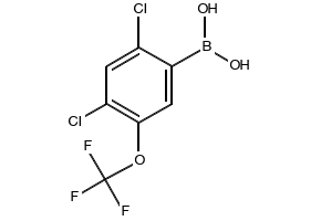 (2,4-Dichloro-5-(trifluoromethoxy)phenyl)boronic acid, 1256354-96-7, undefined, 