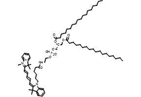2-(5-(1-(6-((2-((((R)-2,3-Bis(stearoyloxy)propoxy)(hydroxy)phosphoryl)oxy)ethyl)amino)-6-oxohexyl)-3,3-dimethylindolin-2-ylidene)penta-1,3-dien-1-yl)-1,3,3-trimethyl-3H-indol-1-ium