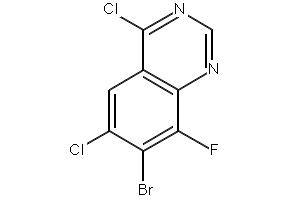 7-Bromo-4,6-dichloro-8-fluoroquinazoline, 1698027-19-8, undefined, 