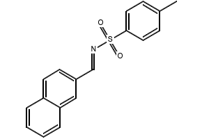 4-Methyl-N-(naphthalen-2-ylmethylene)benzenesulfonamide, 17692-84-1, undefined, 