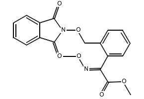 (E)-Methyl 2-(2-(((1,3-dioxoisoindolin-2-yl)oxy)methyl)phenyl)-2-(methoxyimino)acetate, 156581-14-5, undefined, 