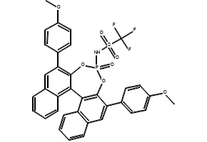 N-((11bS)-2,6-Bis(4-methoxyphenyl)-4-oxidodinaphtho[2,1-d:1',2'-f][1,3,2]dioxaphosphepin-4-yl)-1,1,1-trifluoromethanesulfonamide, 2757287-59-3, undefined, 