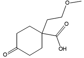 1-(2-Methoxyethyl)-4-oxocyclohexanecarboxylic acid, 2228313-99-1, undefined, 