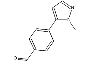 4-(1-Methyl-1H-pyrazol-5-yl)benzaldehyde, 179055-28-8, undefined, 