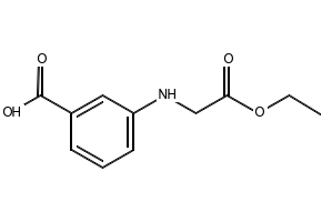 3-((2-Ethoxy-2-oxoethyl)amino)benzoic acid, 23218-94-2, undefined, 