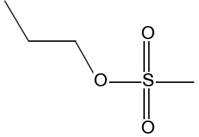 Propyl methanesulfonate, 1912-31-8, undefined, 