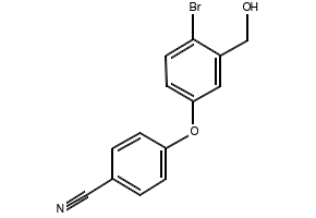 4-(4-Bromo-3-(hydroxymethyl)phenoxy)benzonitrile, 906673-45-8, undefined, 