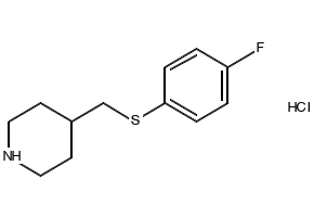 4-(((4-Fluorophenyl)thio)methyl)piperidine hydrochloride, 1289384-72-0, undefined, 
