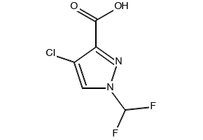 4-Chloro-1-(difluoromethyl)-1H-pyrazole-3-carboxylic acid, 1310350-99-2, undefined, 