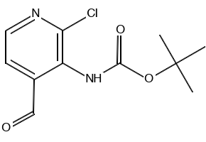 tert-Butyl (2-chloro-4-formylpyridin-3-yl)carbamate, 1238324-73-6, undefined, 