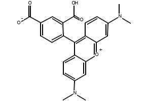 2-(3,6-Bis(dimethylamino)xanthylium-9-yl)-5-carboxybenzoate