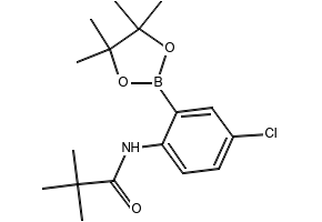 N-(4-Chloro-2-(4,4,5,5-tetramethyl-1,3,2-dioxaborolan-2-yl)phenyl)pivalamide, 1409999-52-5, undefined, 