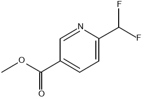 Methyl 6-(difluoromethyl)nicotinate, 1355729-43-9, undefined, 