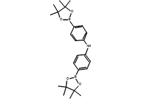 Bis(4-(4,4,5,5-tetramethyl-1,3,2-dioxaborolan-2-yl)phenyl)amine, 1344121-06-7, undefined, 