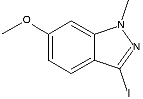 3-Iodo-6-methoxy-1-methyl-1H-indazole, 1431163-17-5, undefined, 