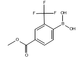 (4-(Methoxycarbonyl)-2-(trifluoromethyl)phenyl)boronic acid, 2377607-76-4, undefined, 