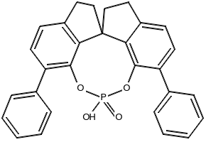 (11aS)-12-Hydroxy-1,10-diphenyl-4,5,6,7-tetrahydrodiindeno[7,1-de:1',7'-fg][1,3,2]dioxaphosphocine 12-oxide, 1258327-04-6, undefined, 