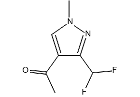1-(3-(Difluoromethyl)-1-methyl-1H-pyrazol-4-yl)ethan-1-one, 1814920-62-1, undefined, 