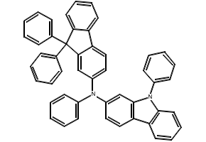 N-(9,9-Diphenyl-9H-fluoren-2-yl)-N,9-diphenyl-9H-carbazol-2-amine, 1607480-22-7, undefined, 