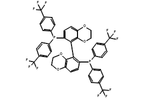 1,1'-[(5R)-2,2',3,3'-Tetrahydro[5,5'-bi-1,4-benzodioxin]-6,6'-diyl]bis[1,1-bis[4-(trifluoromethyl)phenyl]phosphine], 1306747-76-1, undefined, 