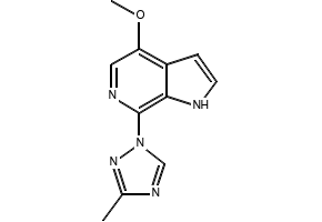 4-Methoxy-7-(3-methyl-1H-1,2,4-triazol-1-yl)-1H-pyrrolo[2,3-c]pyridine, 676491-46-6, undefined, 