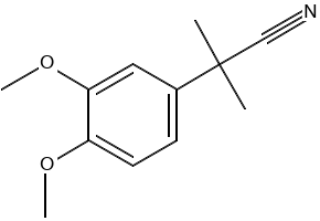 2-(3,4-Dimethoxyphenyl)-2-methylpropanenitrile, 23023-16-7, undefined, 