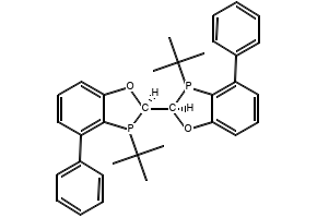 rel-(2R,2'R,3R,3'R)-3,3'-di-tert-Butyl-4,4'-diphenyl-2,2',3,3'-tetrahydro-2,2'-bibenzo[d][1,3]oxaphosphole, 2301856-53-9, undefined, 