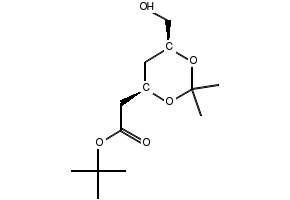 tert-Butyl (3R,5S)-6-hydroxy-3,5-O-isopropylidene-3,5-dihydroxyhexanoate, 124655-09-0, undefined, 