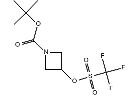 tert-Butyl 3-(((trifluoromethyl)sulfonyl)oxy)azetidine-1-carboxylate, 916899-83-7, undefined, 