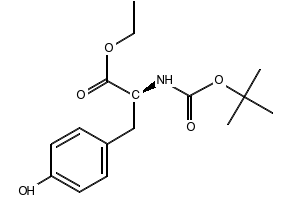 (S)-Ethyl 2-((tert-butoxycarbonyl)amino)-3-(4-hydroxyphenyl)propanoate, 72594-77-5, undefined, 