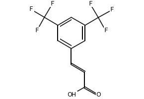 trans-3,5-Bis(trifluoromethyl)cinnamic acid, 155814-20-3, undefined, 