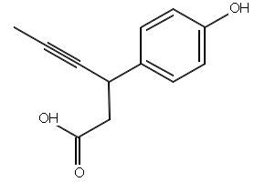 3-(4-Hydroxyphenyl)hex-4-ynoic acid, 865233-34-7, undefined, 