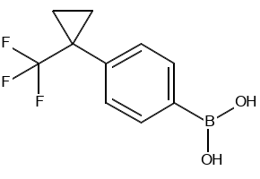 (4-(1-(Trifluoromethyl)cyclopropyl)phenyl)boronic acid, 1431616-41-9, undefined, 