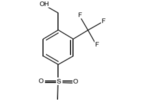 (4-(Methylsulfonyl)-2-(trifluoromethyl)phenyl)methanol, 1215323-17-3, undefined, 