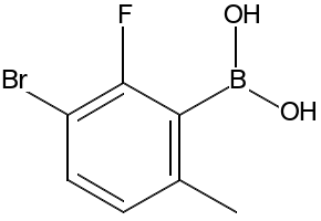 3-Bromo-2-fluoro-6-methylphenylboronic acid, 2246650-88-2, undefined, 
