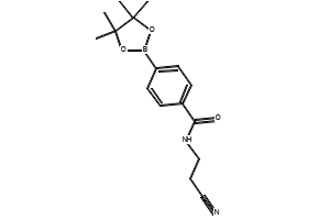 N-(2-Cyanoethyl)-4-(4,4,5,5-tetramethyl-1,3,2-dioxaborolan-2-yl)benzamide, 1509932-15-3, undefined, 