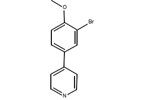 4-(3-Bromo-4-methoxyphenyl)pyridine, 191602-60-5, undefined, 