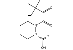 (S)-1-(3,3-Dimethyl-2-oxopentanoyl)piperidine-2-carboxylic acid, 152754-55-7, undefined, 