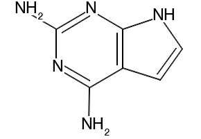 1H-Pyrrolo[2,3-d]pyrimidine-2,4-diamine, 18620-92-3, undefined, 
