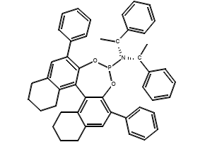 (11bS)-2,6-Diphenyl-N,N-bis((R)-1-phenylethyl)-8,9,10,11,12,13,14,15-octahydrodinaphtho[2,1-d:1',2'-f][1,3,2]dioxaphosphepin-4-amine, 1642865-72-2, undefined, 