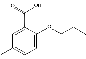 5-Methyl-2-propoxybenzoic acid, 93351-66-7, undefined, 