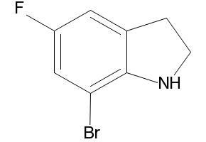 7-Bromo-5-fluoroindoline, 1156704-69-6, undefined, 