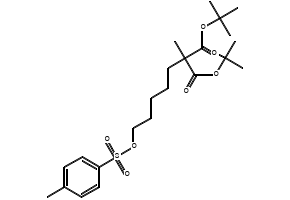 di-tert-Butyl 2-methyl-2-(5-(tosyloxy)pentyl)malonate, 1236354-13-4, undefined, 