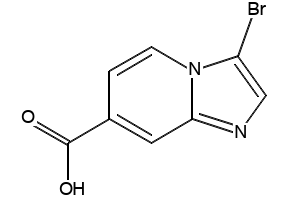 3-Bromoimidazo[1,2-a]pyridine-7-carboxylic acid, 1315360-75-8, undefined, 