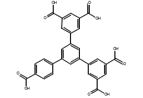 5'-(4-Carboxyphenyl)-[1,1':3',1''-terphenyl]-3,3'',5,5''-tetracarboxylic acid, 1250980-06-3, undefined, 