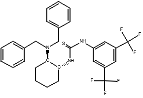 N-[(1R,2R)-2-[Bis(phenylmethyl)amino]cyclohexyl]-N'-[3,5-bis(trifluoromethyl)phenyl]thiourea, 1240466-16-3, undefined, 